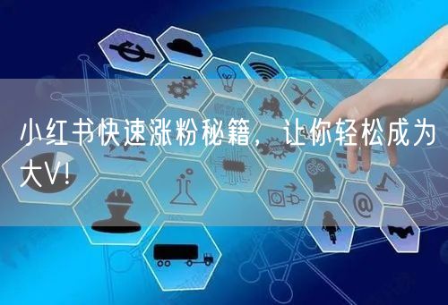 小红书快速涨粉秘籍，让你轻松成为大V！